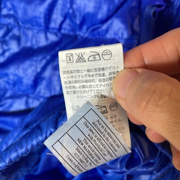 J. Crew Lightweight Royal Blue DOWN Puffer Quilted Jacket. XXS. - Picture 8 of 12